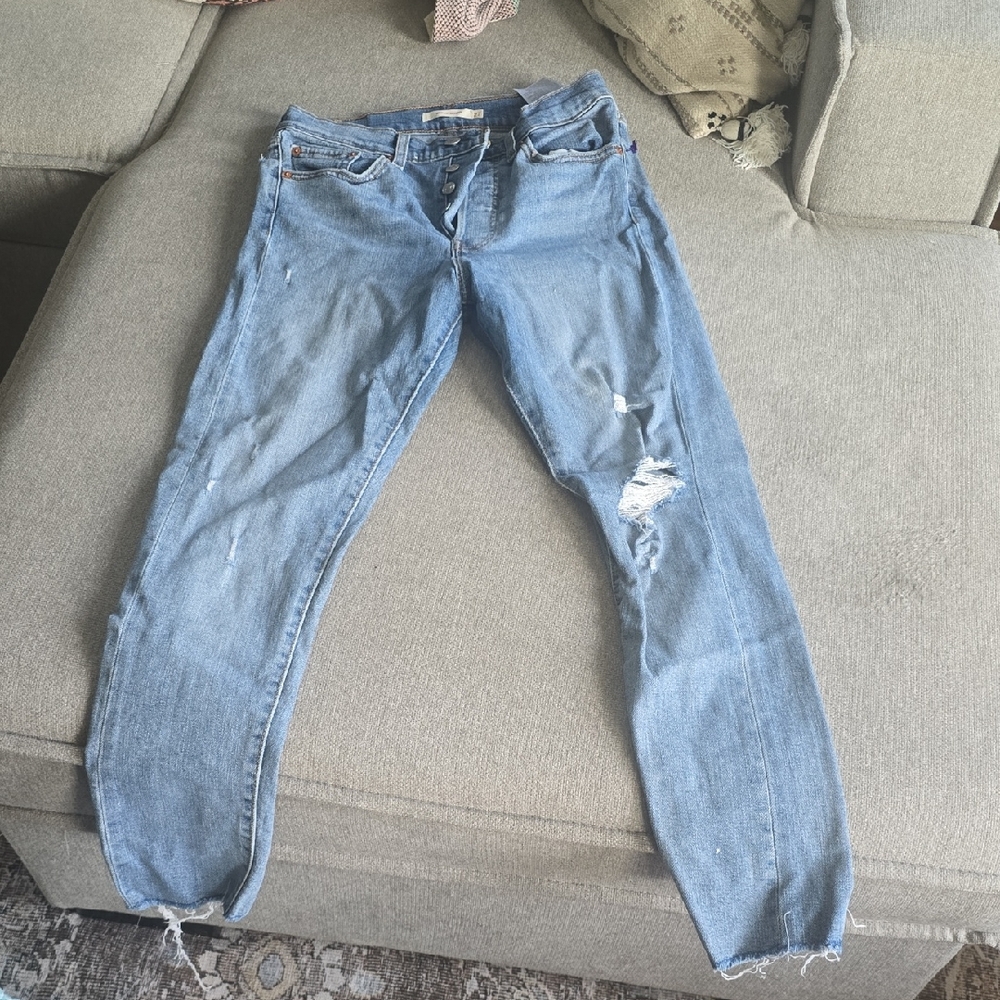 Levi Wedgie Skinny Jeans